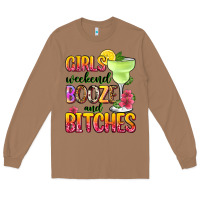 Toasted Coconut girls weekend booze and bitches Long Sleeve Tee - Zillion Design Studio