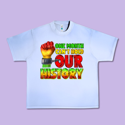 Urban Heavy Tee one month cant hold our history juneteenth