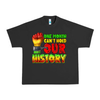 Pigment Black one month cant hold our history juneteenth Urban Heavy Tee - texasbilliewilder