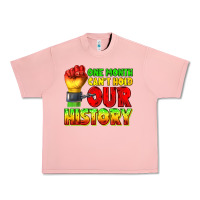 Salmon one month cant hold our history juneteenth Urban Heavy Tee - texasbilliewilder