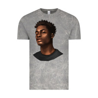 Cloud Rock afro man Vintage Tee - texasbilliewilder