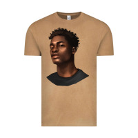 Vintage Camel afro man Vintage Tee - texasbilliewilder