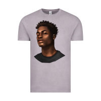 Vintage Zinc afro man Vintage Tee - texasbilliewilder