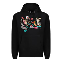 Black love nurse Premium Hoodie - NancyCooperArtShop