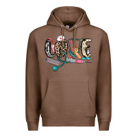Chestnut love nurse Premium Hoodie - NancyCooperArtShop