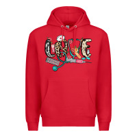 Red love nurse Premium Hoodie - NancyCooperArtShop