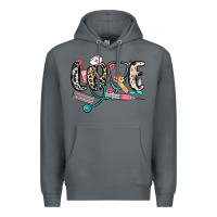 Rock love nurse Premium Hoodie - NancyCooperArtShop