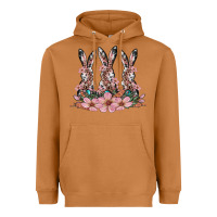 Meerkat rabbits with blossom flower Heavyweight Hoodie - Artiststas