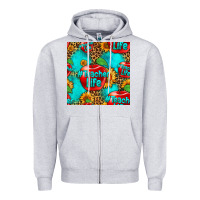 Heather Grey teacher apple seamless pattern Zipper Hoodie - HRA Design Shop