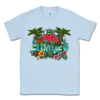Dusty Blue summer Classic Tee - SublimationCraftShop
