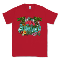 Red summer Classic Tee - SublimationCraftShop