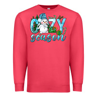 Cardinal cozy season winter christmas Premium Sweatshirt - NancyCooperArtShop