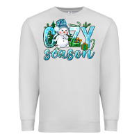 Dove Grey cozy season winter christmas Premium Sweatshirt - NancyCooperArtShop