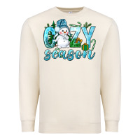 Sandshell cozy season winter christmas Premium Sweatshirt - NancyCooperArtShop