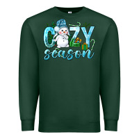 Sports Green cozy season winter christmas Premium Sweatshirt - NancyCooperArtShop