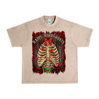 French Oak Happy Horrordays Urban Heavy Tee - RanaPortraitStore