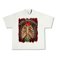 Pistachio Happy Horrordays Urban Heavy Tee - RanaPortraitStore