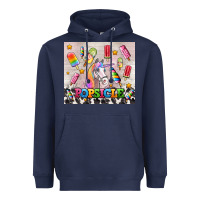 Navy popsicle's and unicorn Heavyweight Hoodie - AdoDesignShop