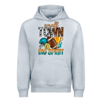 Heather Grey Small Town Big Spirit Urban Hoodie - BundleAndBundleShop