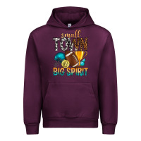 Mauve Wine Small Town Big Spirit Urban Hoodie - BundleAndBundleShop