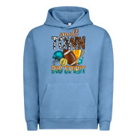 Pigment Pebble Blue Small Town Big Spirit Urban Hoodie - BundleAndBundleShop