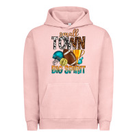 Pigment Salmon Small Town Big Spirit Urban Hoodie - BundleAndBundleShop