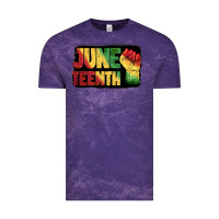 Cloud Purple juneteenth Vintage Tee - BarkalooDesign