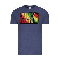 Vintage Denim juneteenth Vintage Tee - BarkalooDesign
