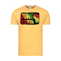 Vintage Mustard juneteenth Vintage Tee - BarkalooDesign