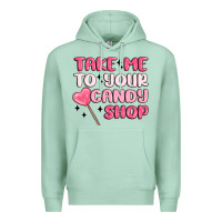 Seafoam take me to your candy shop Premium Hoodie - MaliasSmallBusiness