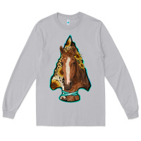 Moon Dust arrowhead horse Long Sleeve Tee - RanaPortraitStore