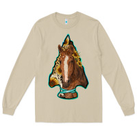 Mushroom arrowhead horse Long Sleeve Tee - RanaPortraitStore