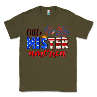 Army Green little mister america Classic Tee - Neo Western