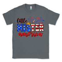 Charcoal Heather little mister america Classic Tee - Neo Western