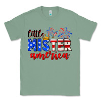 Sage little mister america Classic Tee - Neo Western
