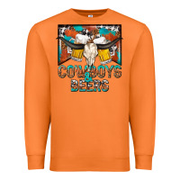 Carrot cowboys and beers Premium Sweatshirt - NancyCooperArtShop