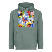 Sage patriotic popsicle Heavyweight Hoodie - BundleAndBundleShop