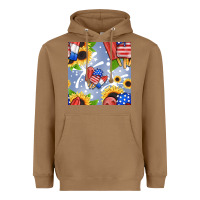 Toasted Coconut patriotic popsicle Heavyweight Hoodie - BundleAndBundleShop