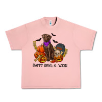 Salmon Happy howl o ween Urban Heavy Tee - RanaPortraitStore