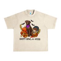 Sandshell Happy howl o ween Urban Heavy Tee - RanaPortraitStore