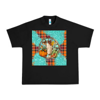 Black fall bull skull Urban Heavy Tee - BarkalooDesign