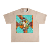 French Oak fall bull skull Urban Heavy Tee - BarkalooDesign