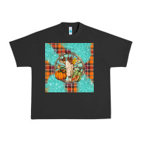 Pigment Black fall bull skull Urban Heavy Tee - BarkalooDesign