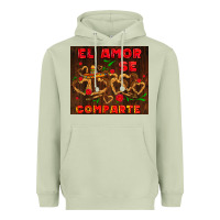 Matcha el amor se comparte with churros Heavyweight Hoodie - AdoDesignShop