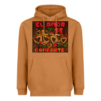 Meerkat el amor se comparte with churros Heavyweight Hoodie - AdoDesignShop