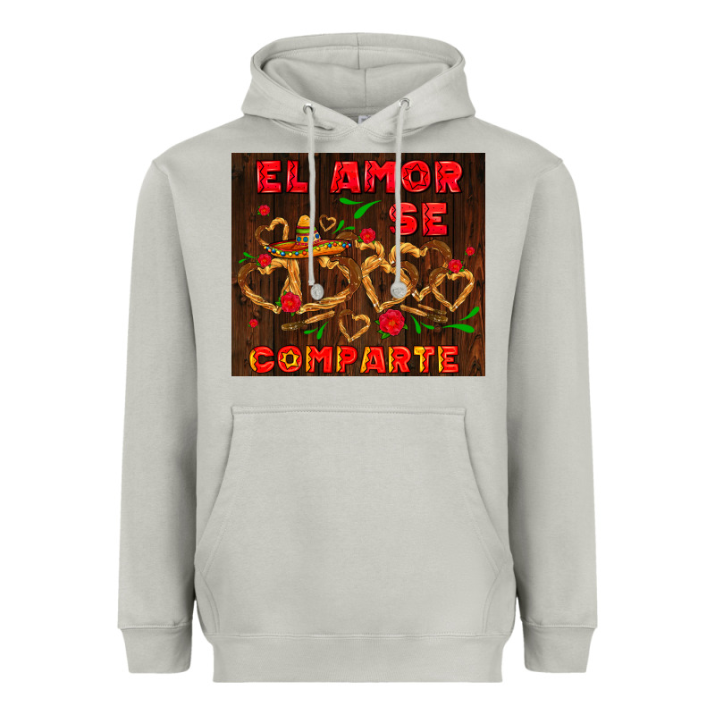 El Amor Se Comparte With Churros Heavyweight Hoodie by AdoDesignShop | Teevron