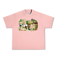 Salmon sheep coffee cups Urban Heavy Tee - Zillion Design Studio