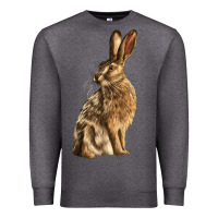 Charcoal Heather Hares Premium Sweatshirt - LillyAllenDesigns