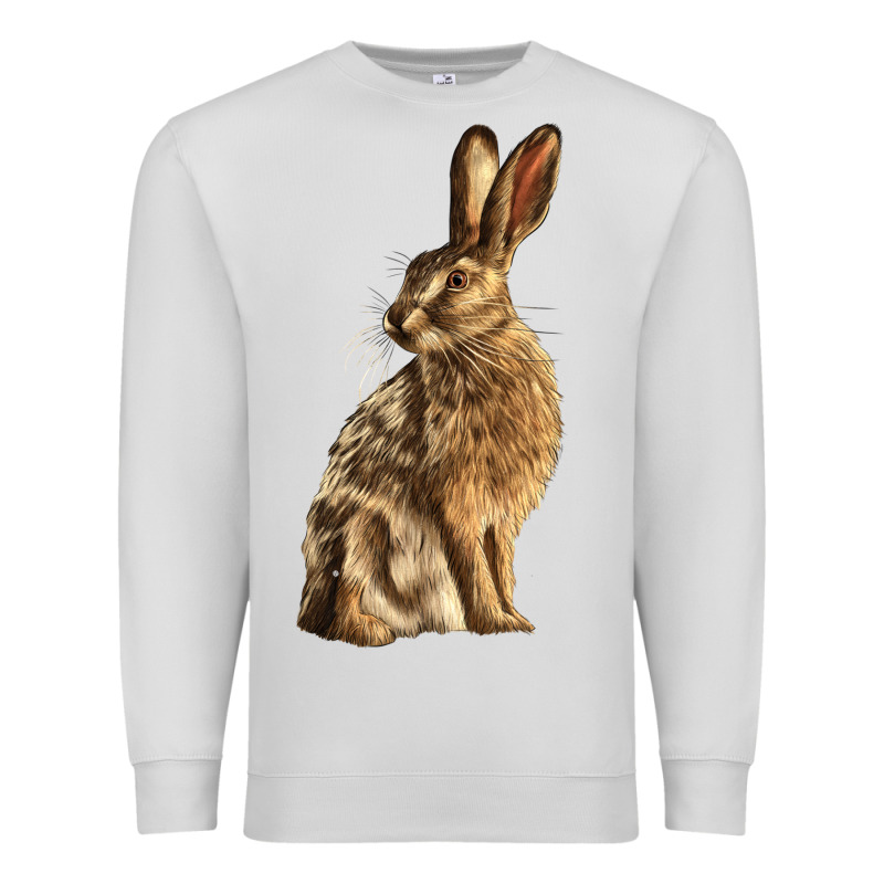 Hares Premium Sweatshirt by LillyAllenDesigns | Teevron