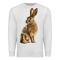 Oatmeal Heather Hares Premium Sweatshirt - LillyAllenDesigns